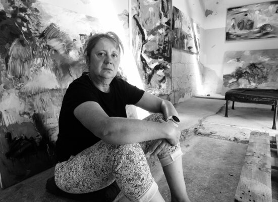 Maritta Weber in the Studio: Im Atelier