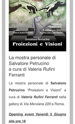 Salvatore Petrucino in the Studio