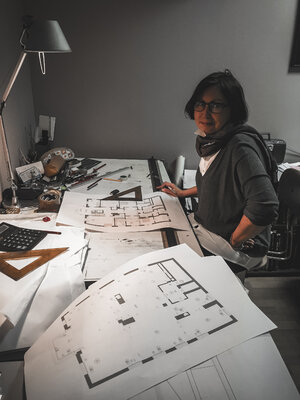 Elena Kochetkova in the Studio