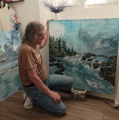 Robertas Zabitis in the Studio