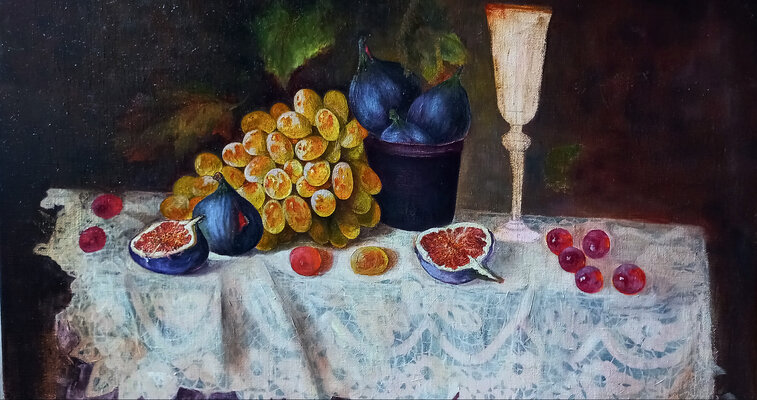 Inga Loginova in the Studio: The Final Whisper." The magic is in the details. The last strokes are the most quiet but the most important ones.