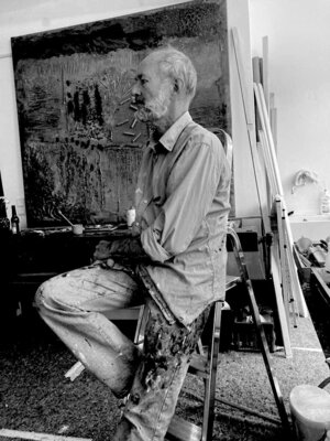 Günther Baechler in the Studio: What next? Working in my old place at Kunsthof Holm