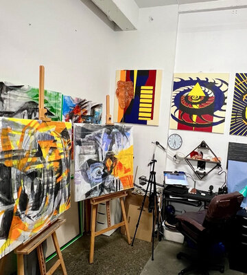 Katya Kyne in the Studio