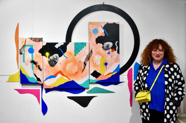 Nataline Pomar in the Studio: installation in Barcelona