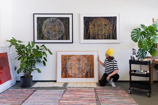 Evi Schartner in the Studio: Auswahl meiner Arbeit