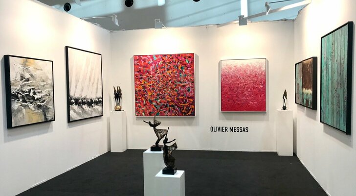 Olivier Messas in the Studio: ART KARLSRUHE 2020, Karlsruhe, Allemagne