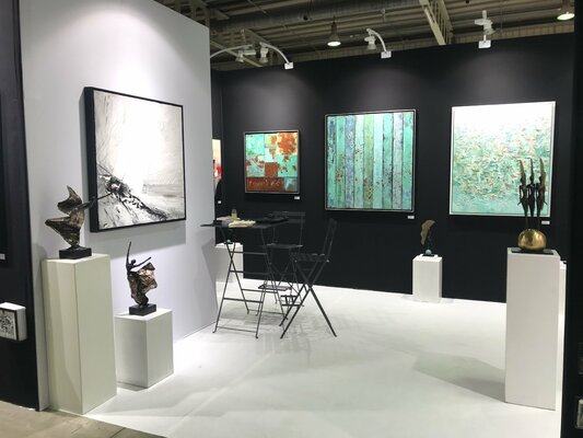 Olivier Messas in the Studio: Luxembourg Art Fair 2019