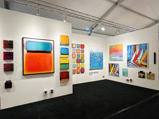Olivier Messas in the Studio: Hamptons Fine Art Fair 2024