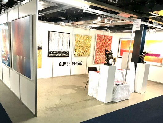 Olivier Messas in the Studio: Montreux Art Gallery 2019, Montreux, Suisse