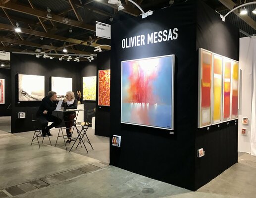 Olivier Messas in the Studio: Bruxelles Art Fair 2019