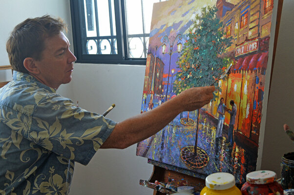 Dmitry Spiros in the Studio