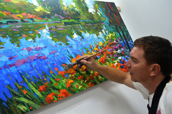 Dmitry Spiros in the Studio