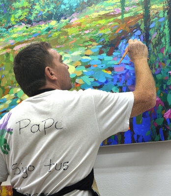 Dmitry Spiros in the Studio