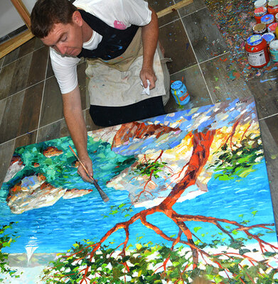 Dmitry Spiros in the Studio