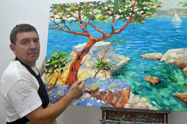 Dmitry Spiros in the Studio