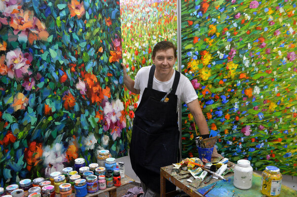 Dmitry Spiros in the Studio