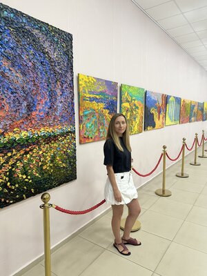 Olga Bezhina im Studio: Personal exhibition: Art Excavation in Taman, September 11, 2026.