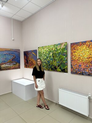 Olga Bezhina im Studio: Personal exhibition: Art Excavation in Taman, September 11, 2026.
