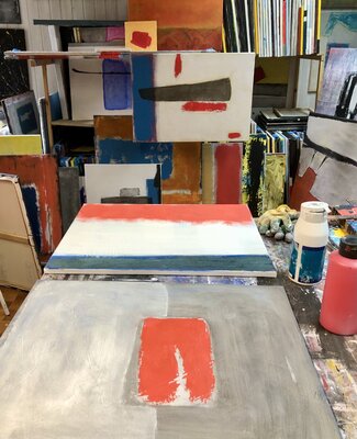 Tom Schmid in the Studio