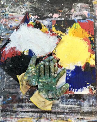 Tom Schmid in the Studio
