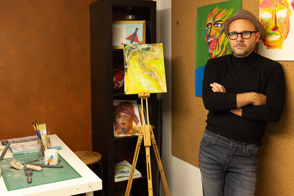 Roland Mittermeier in the Studio