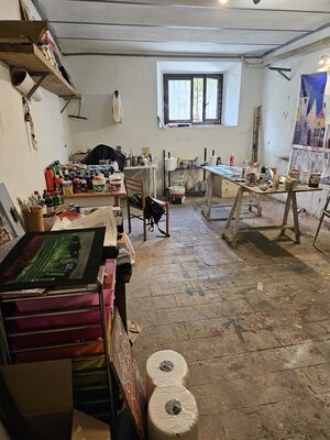 Claudio Ricciolini in the Studio