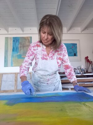 Ana Castro Feijoo in the Studio: trabajando en el taller