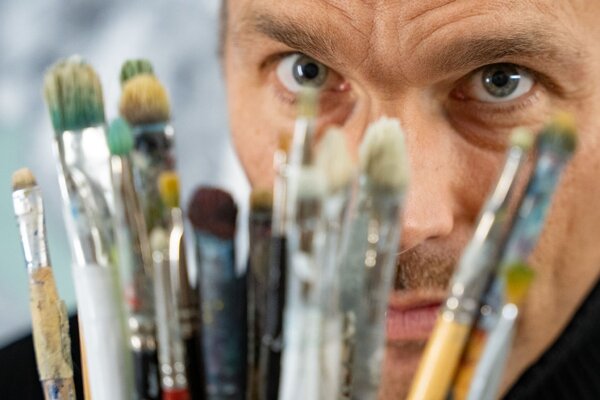Petrus Bergstrand in the Studio