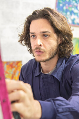 Antoine Junior Alves in the Studio: Dans le feu de l'action...