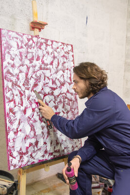 Antoine Junior Alves in the Studio