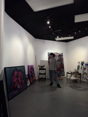 Yuliia Poraiko in the Studio