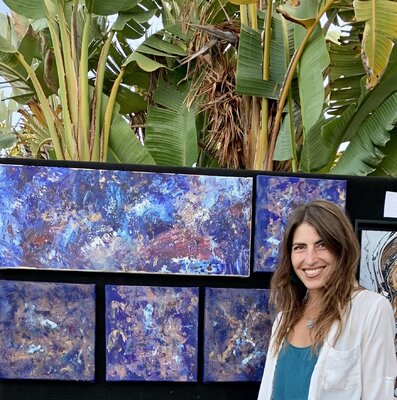 Carolin Schmidt in the Studio: Artfair Crete