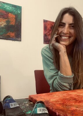 Carolin Schmidt in the Studio: Im Atelier II
