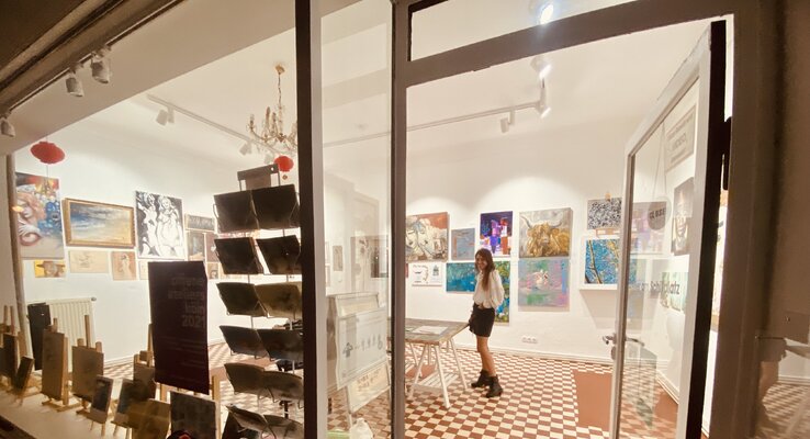 Carolin Schmidt in the Studio: Im Atelier II