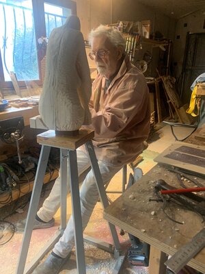 Rodney Salter in the Studio