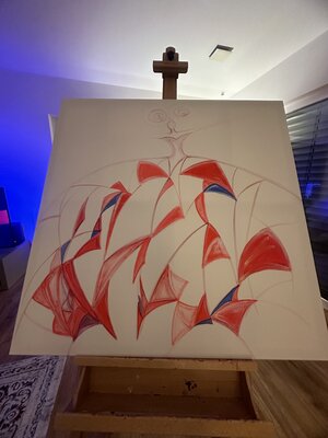 Valentina Câmpean in the Studio