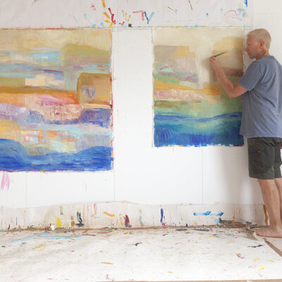 Tommy Lennartsson in the Studio