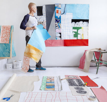 Tommy Lennartsson in the Studio