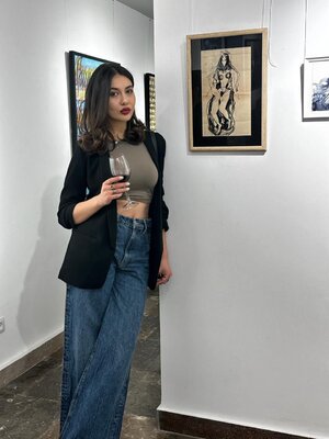 Gayane Ghazanchyan in the Studio