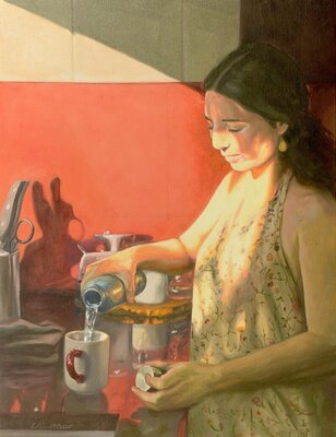 Laura Benedito Bernat in the Studio: 'Life Scene I'