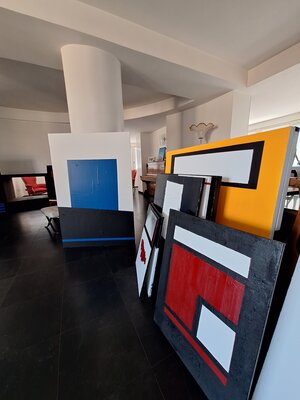 Elisabetta Borgognoni in the Studio: studio