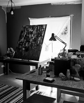 Sebastian Brand in the Studio