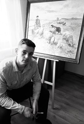Dávid Prokaj in the Studio