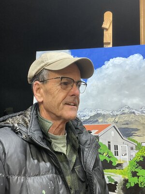 Richard Higham in the Studio