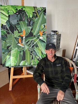 Richard Higham in the Studio