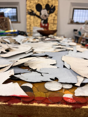 Oscar Baccilieri in the Studio