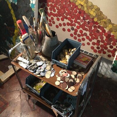 Oscar Baccilieri in the Studio