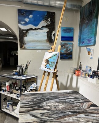 Sascia in the Studio: Il mio spazio sacro