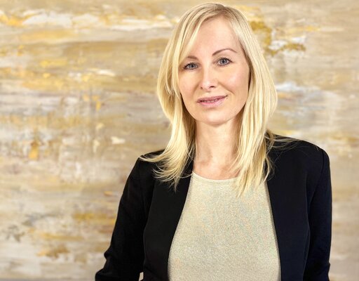 Maria Weigt in the Studio