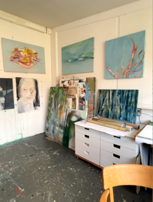 Maria-Josephin Hagewald in the Studio